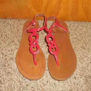 Cole Haan Red Sandals 7